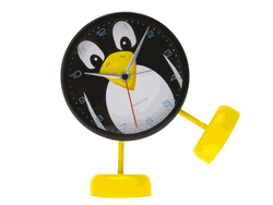 Present Time Penguin Alarm Clock with Feet